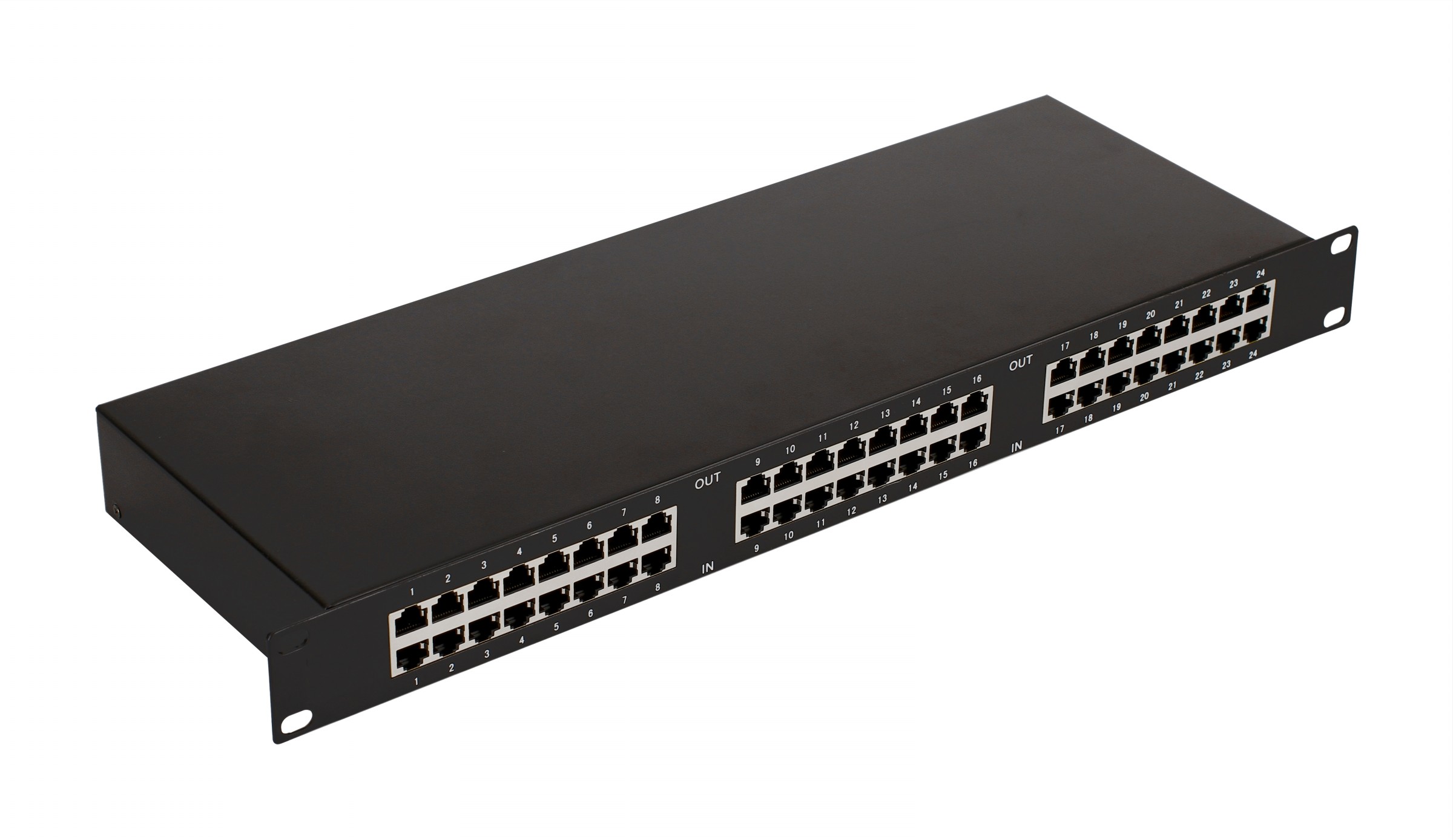 24路RJ45机架式(百兆网络)